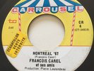 MOD JAZZ R&B Francois Carel MONTREAL '67 Carrousel 45 rare KILLER Canadian wow