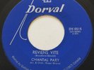MOD YEYE BEAT Chantal Pary REVIENS VITE Dorval 45 rare French Canadian girl NM