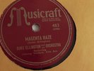 Duke Ellington - 78rpm single 10-inch – Musicraft #483 Magenta Haze