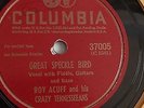 Roy Acuff – 78rpm single 10-inch –  Columbia #37005 Great Speckled Bird