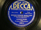 78 : DECCA  3598-ANDREWS SISTERS - BOOGIE WOOGIE BUGLE BOY  - E+/E