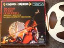 SZERYNG-MONTEUX- BRAHMS VIOLIN IN D, Op. 77  -  2-TRACK 15 IPS  10.5