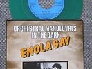 OMD Enola Gay 1980 Dutch Green Vinyl 45 ORCHESTRAL MANOEUVRES IN THE DARK