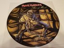 IRON MAIDEN  - piece of mind  - lp - pic.disc