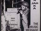 JAH SHAKA: The Music Message LP (UK, small tobc, small cover crease) Reggae