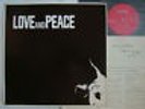 PROMO ONLY / JOHN LENNON & YOKO LOVE AND PEACE / VOICE /