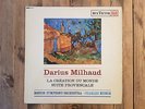 RCA SB6511 - Milhaud - La Creation Du Monde - Suite Provencale -Charles MUNCH NM