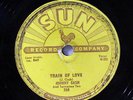 JOHNNY CASH-TRAIN OF LOVE /THERE YOU GO ON SUN COUNTRY 78RPM