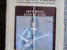 JEFF BECK - BLOW BY BLOW - Q8 4 CHANNEL 8-TRACK QUADRAPHONIC CARTRIDGE TAPE 1975