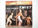 Johnny Hallyday 45Tours EP vinyle Viens Danser Le Twist papier