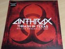 ANTHRAX Thrash In Texas LP Back On Black ?BOBV437LP RED VINYL New & Sealed