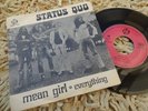 STATUS QUO Mean Girl PORTUGAL RARE 7'' 45 PS UNIQUE SLEEVE 1973 Portuguese PYE