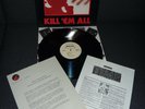 Metallica    extrem rare  Kill `em all  USA  LP  white labels &  inserts  