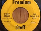 THE FABULOUS PEPS northern soul 45 Gypsy Woman / Blowing My Mind   Premium Stuff