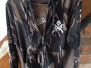 Iron Maiden - Trooper - A Matter of Life and Death Embroidered Army Style Hoodie