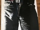 The Rolling Stones - Sticky Fingers Japan Zipper Cover LP P-8091S andy warhol