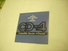 CD-4 Compatible Discrete 4-Channel TEST RECORD 45rpm Matsushita Electric Co. Inc