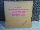 Alice Cooper vg+-ex UK with box and insert LP Muscle of Love