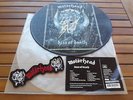 MOTORHEAD autogramm lp picture disc KISS OF DEATH signed live PARIS 18/11/2014