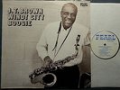 Blues LP J. T. BROWN Windy City Boogie PEARL (USA, 1978) from Elmore James band