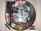 CAGE THE ELEPHANT IN ONE EAR SIGNED PROMO PICTURE DISC MINT VINYL 7