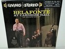 HARRY BELAFONTE At Carnegie Hall TAS 2 Lp - Living Stereo LSO-6006 1st Press NM