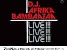 AFRIKA BAMBAATAA-ZULU NATION THROW DOWN VOLUME 1...-JAPAN 7INCH VINYL Ltd/Ed E20