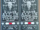 WACKEN Open Air 2018 - 3 Days All in Ticket - WOA18 *2 Tickets Together*