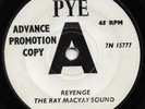 Rare 60's UK Mod R&B Soul 45 - RAY MACVAY SOUND - REVENGE (Pye Demo)