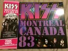 VERY RARE KISS VINYL 2 RECORD SET  MONTREAL CANADA 83  CREATURES TOUR  + EXTRAS