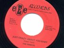 Raleigh soul / beach rarity 45 THE EMBERS Just Crazy About You Baby eEe
