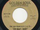SAN FRANCISCO T.K.O.'s Herm / Oh Baby GOLDEN SOUL Grail Bay Area Funk 45 TKOs