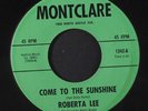 ROBERTA LEE: Come To The Sunshine / Big Mamou 45 (Van Dyke Parks tune)