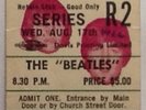 Beatles Original Used Concert Ticket Maple Leaf Gardens Toronto 1966