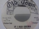Soul 45 Freddie Houston If I had Known VG+ to EX Promo