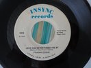 Soul 45 Frank Eddie Love Has Never Passed Me By  Forever Insync-1313 Signed