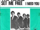 THE KINKS 45 SET ME FREE+PS HOLLAND RARE 1965