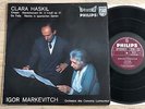 CLARA HASKIL piano CHOPIN MARKEVITCH 1960s plum PHILIPS HI-FI STEREO MINT