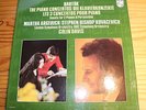 ARGERICH BISHOP Bartok Sonata + 3 Piano Concertos 2-LP-Box Philips