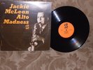 Jackie McLean Alto Madness Status ST 8312 John Jenkins Doug Watkins VG++