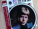 DAVID BOWIE 'David Bowie' Japan vinyl picture-disc LP, with discography insert