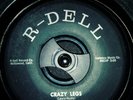 Great Rockabilly Rocker  Gene Lewis- R Dell 103- Crazy legs/ S'posin 45 bopper