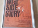 West Side Story Natalie Wood framed 24 x 30cm Sheet Music signed