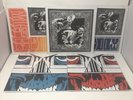 Muggs x MF Doom - Deathwish Vinyl Record Hand Screened Covers Complete Set Of 5