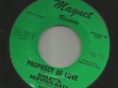 DOOWOP TEEN bw/ GARAGE-BAILEYS NERVOUS KATS - PROPHECY OF LOVE -HEAR 1961 MAGNET