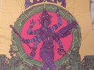 Pearl Jam poster London 2 O2 Arena second rescheduled show 17th July Purple