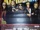 Aerosmith Global Warm. A0 119cm 2014 Rare Konzert Plakat Concert Callejon Poster