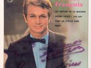 CLAUDE FRANCOIS EP AVEC SIGNATURE ET DESSIN LES CHOSES DE LA MAISON + 3 PHILIPS