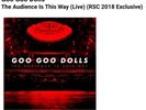 Goo Goo Dolls Audience This Way, RSC RSD RELEASE EXCLUSIVE VINYL LP, 10 SONGS