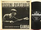 SXL 2266 WB ED1 Rossini Overtures, Gamba, London Symphony Orchestra 2E 1E